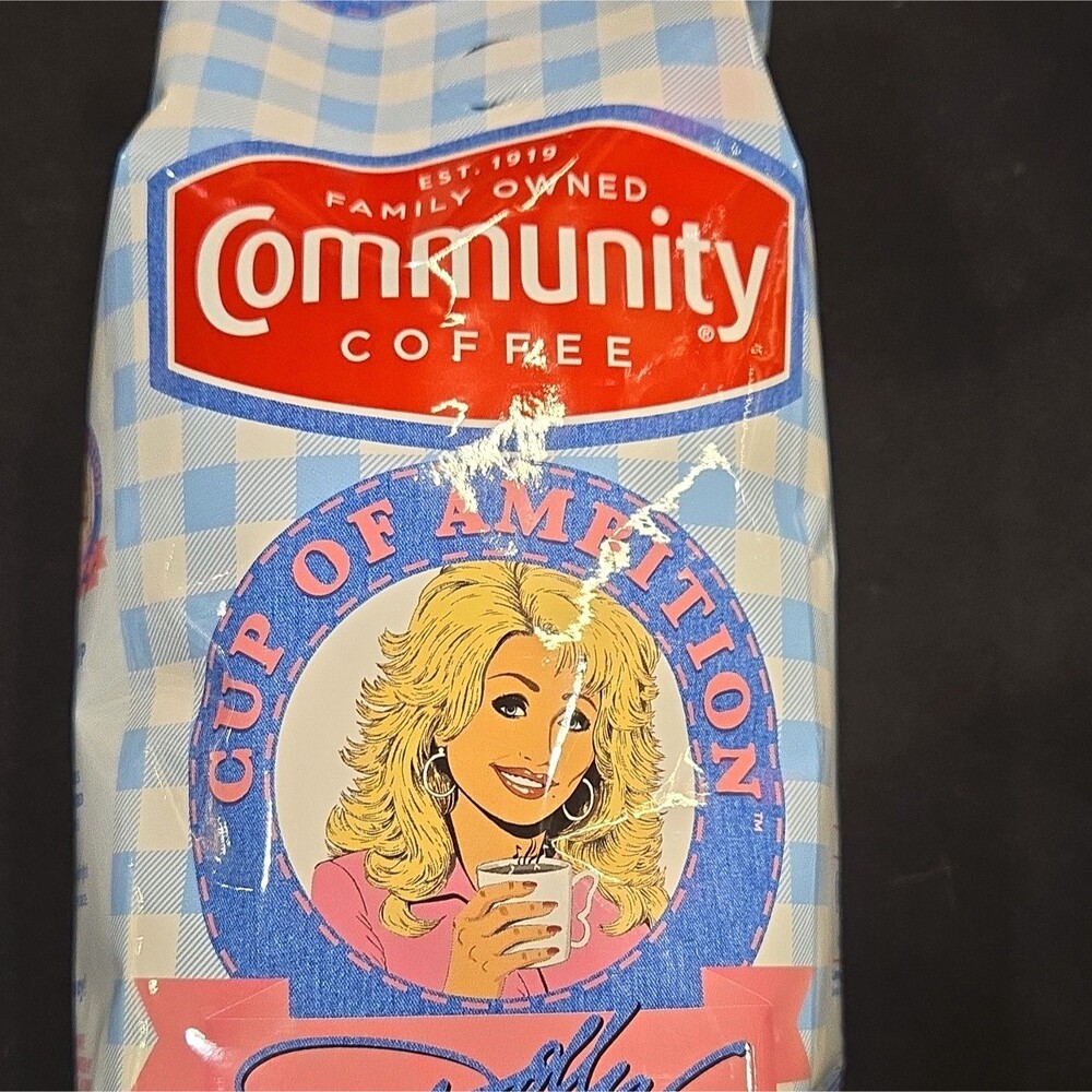 Community Coffee Dolly's Cup of Ambition Dark Roast Ground 100% Arabica 05/09/27
